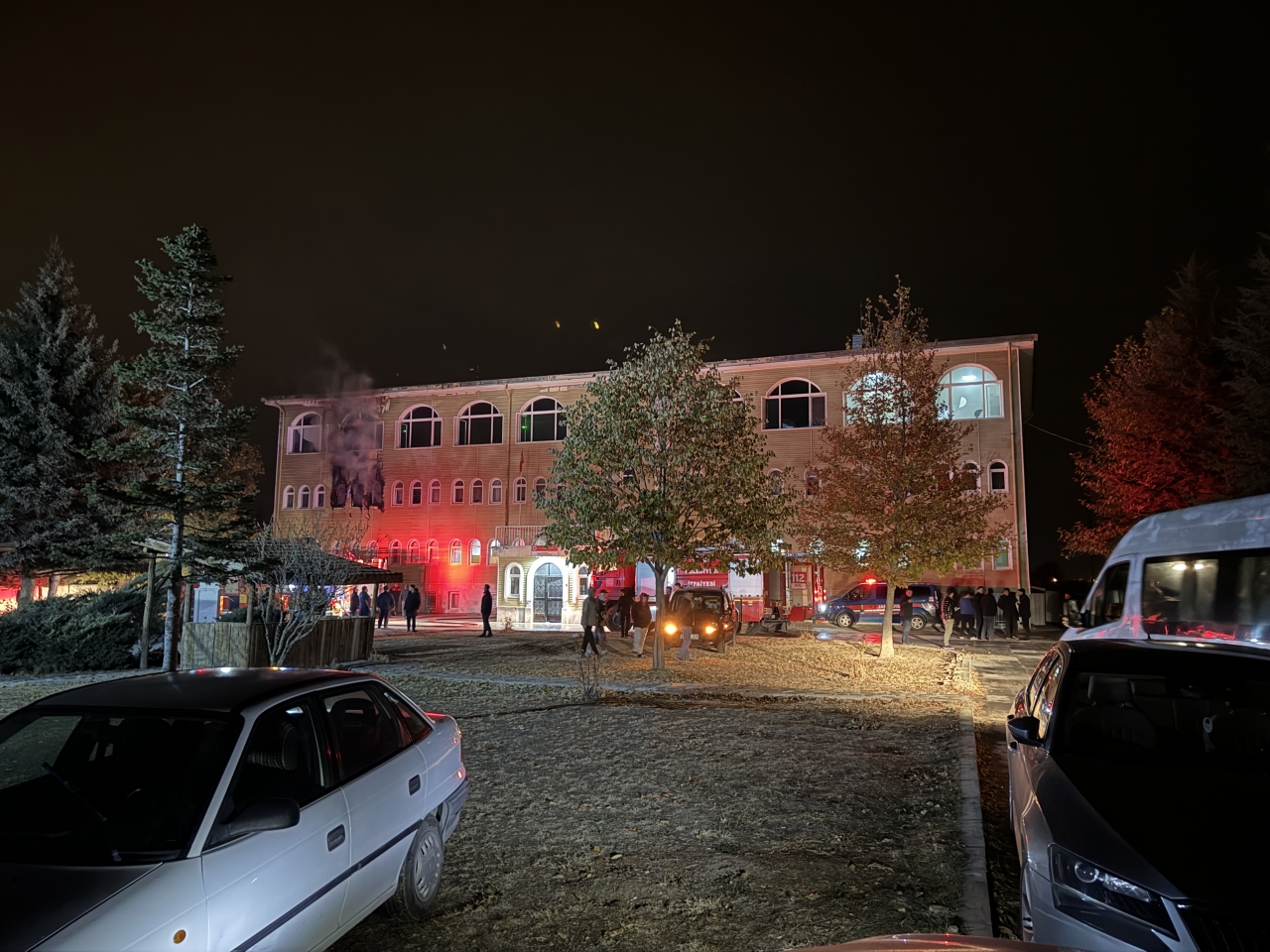 Afyon'da Kur'an kursu yatakhanesinde çıkan yangın söndürüldü