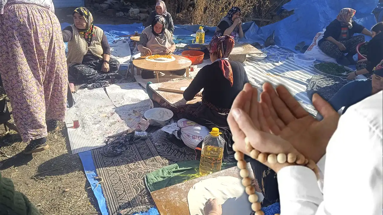 Uşak'ta Yağmur Duası Niyetine Bükme Yapıp Dağıttılar