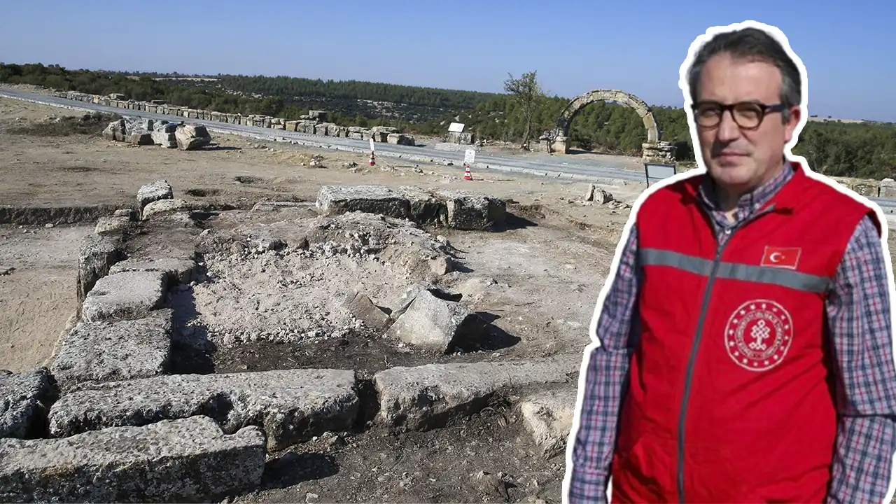 Uşak'taki Blaundos'da 2 bin yıllık "anıtsal mezar" gün yüzüne çıktı