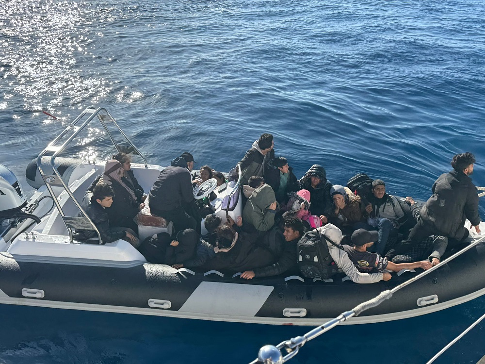 Bodrum'da 29 düzensiz göçmen yakalandı