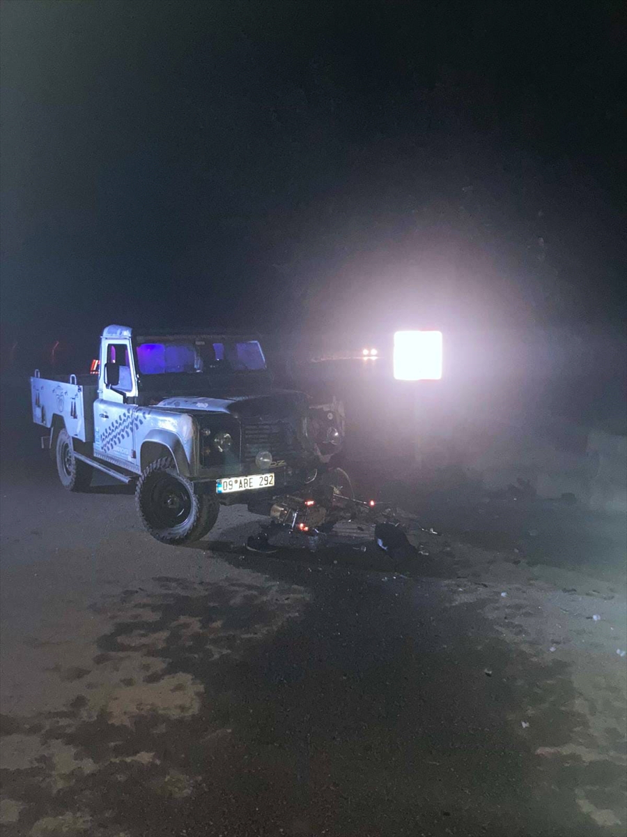 Aydın'da pikapla çarpışan motosikletin sürücüsü Sezer Azman öldü
