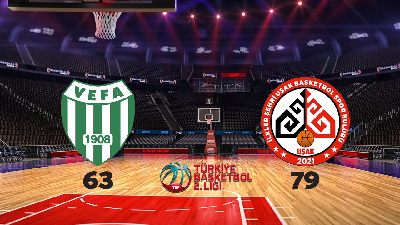 Uşak Basketbol İstanbuldan Galibiyetle Dönüyor "63-79"