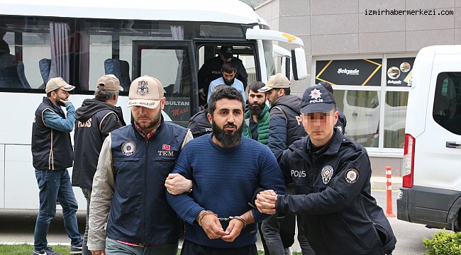 İzmir'de terör örgütü PKK/KCK operasyonunda 10 kişi yakalandı