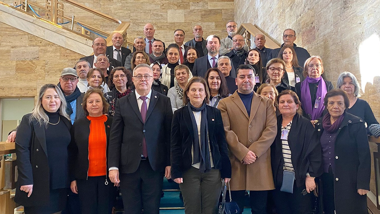 CHP Uşak İl Örgütü TBMM’yi Ziyaret Etti