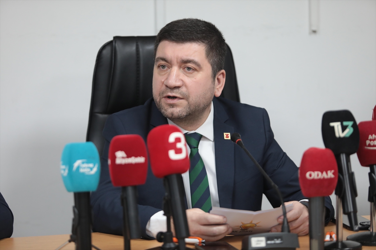 AK Parti Afyonkarahisar İl Başkanlığı'ndan basın toplantısı