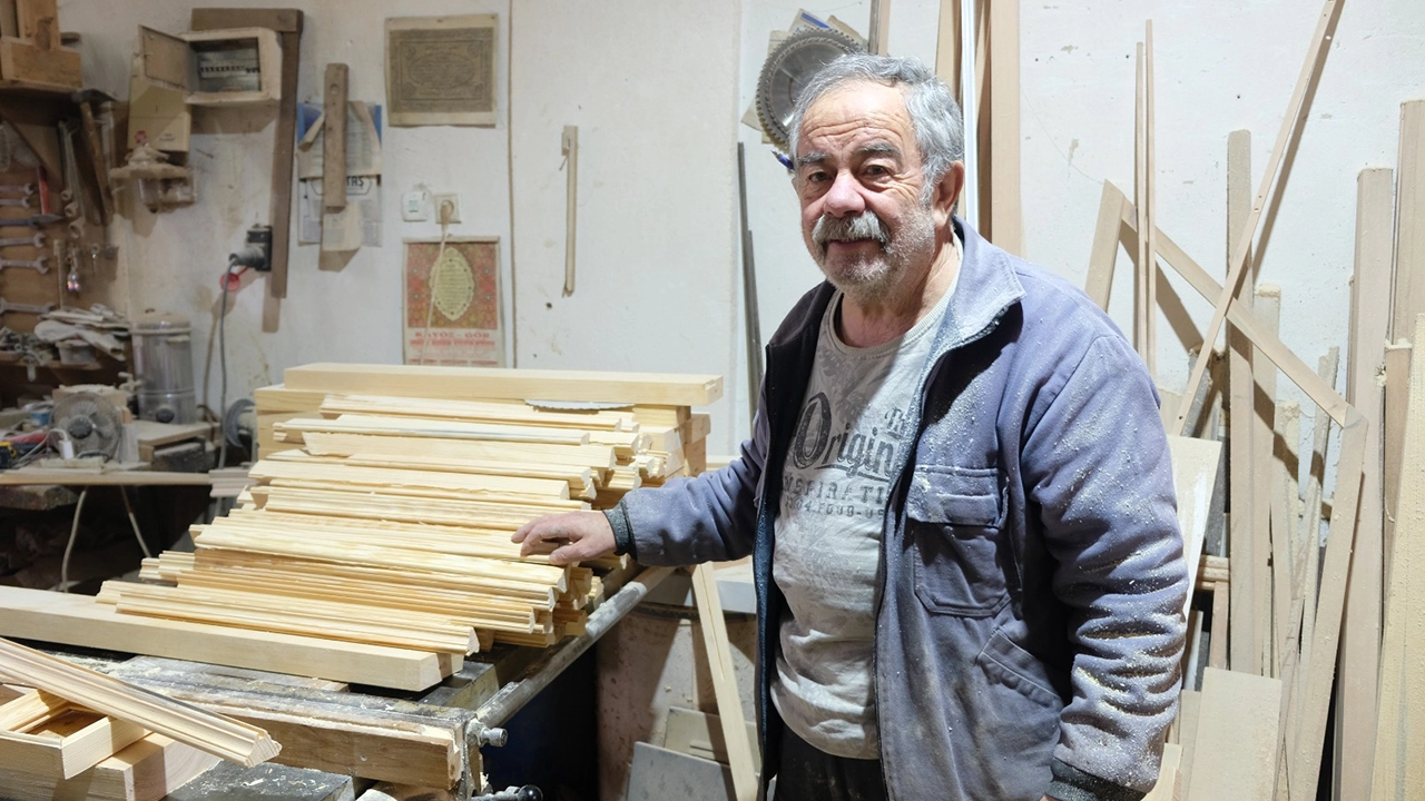 50 Yıllık Ahşap Ustası Süleyman Kahraman’ın Öyküsü