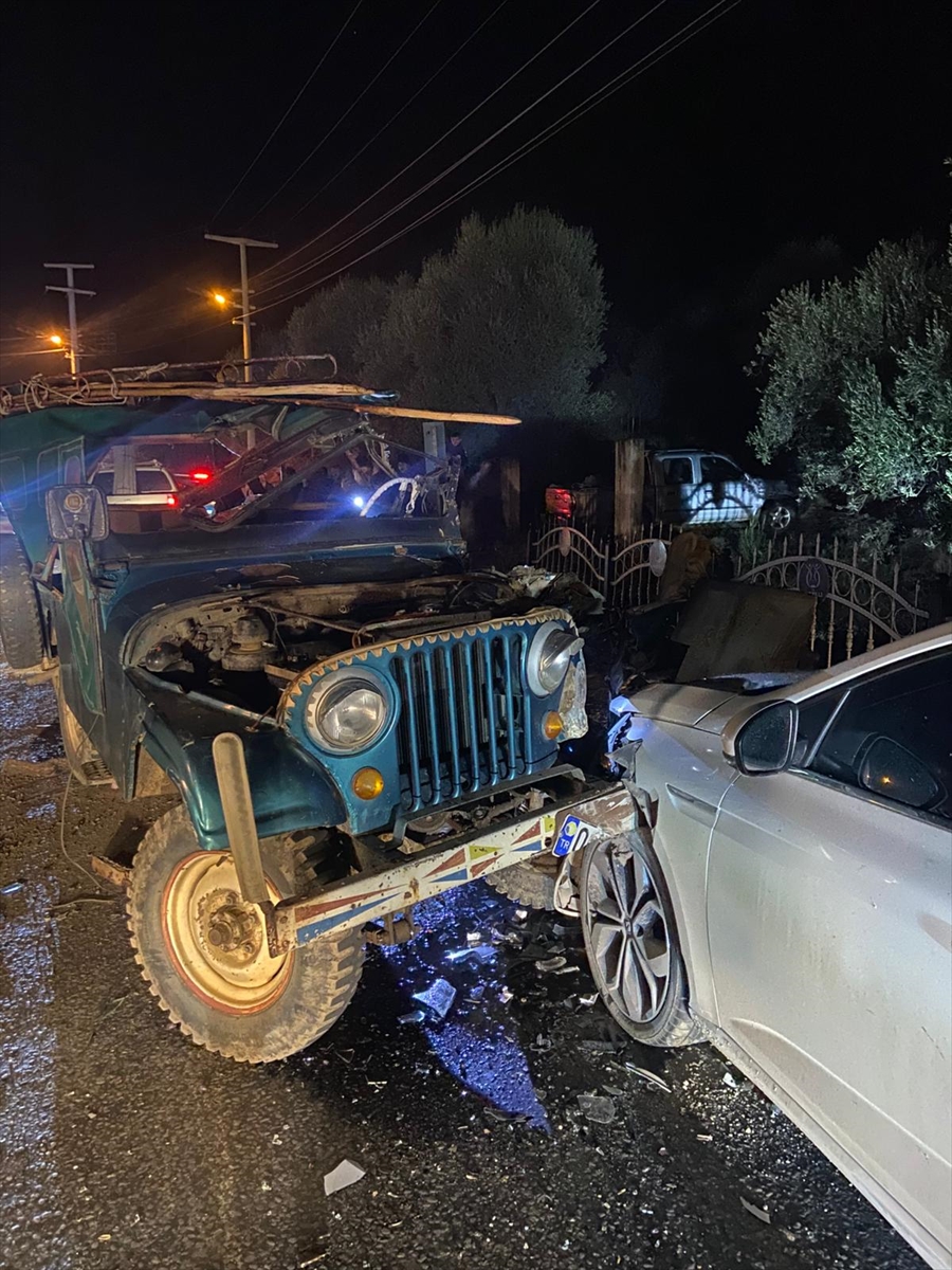 Nazilli'de trafik kazasında 1 kişi yaralandı