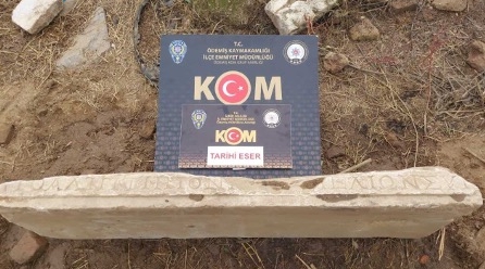 İzmir'de kaçak kazıda Bizans dönemine ait eserler ele geçirildi