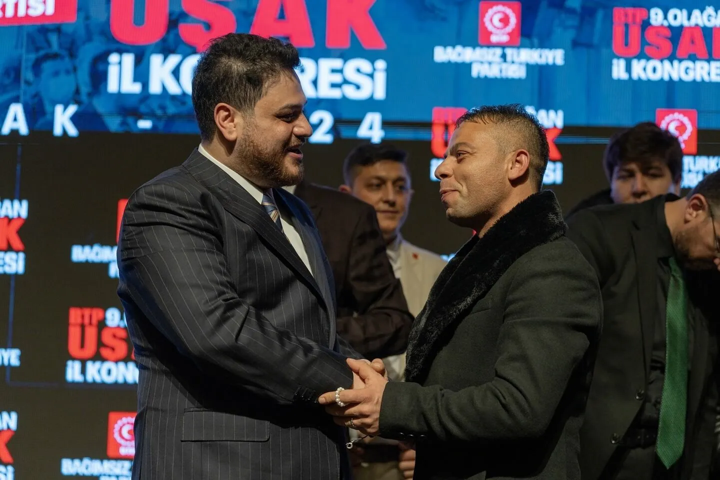 BTP Uşak İl Kongresi’nde Halil İbrahim Çakın Yeniden Başkan Seçildi