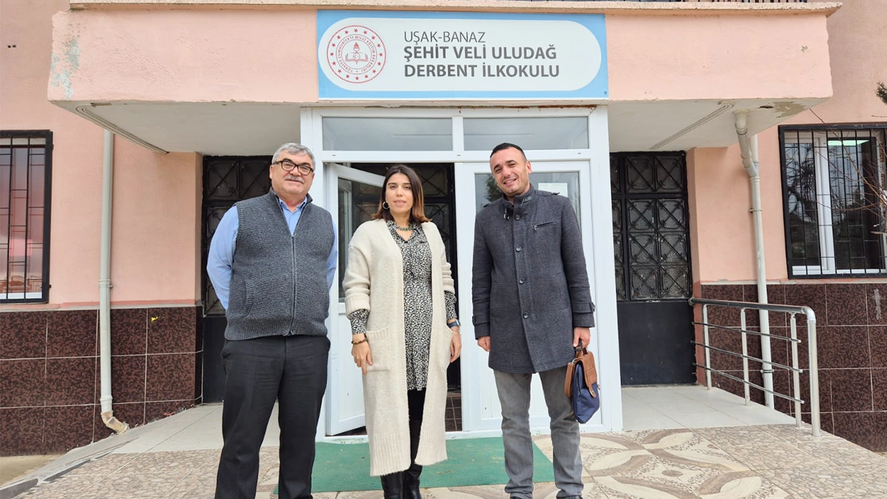 Türk Eğitim-Sen Banaz'daki Okulları Ziyaret Etti