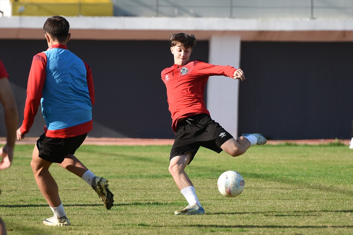 Manisa FK, MKE Ankaragücü maçının hazırlıklarını sürdürdü
