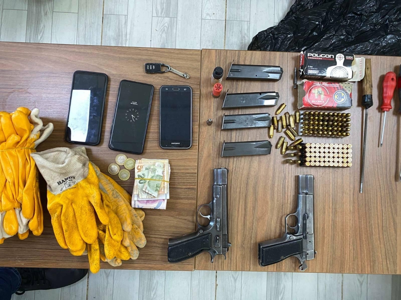 Muğla merkezli "Kasacılar" suç örgütü operasyonunda yakalanan 7 kişi tutuklandı
