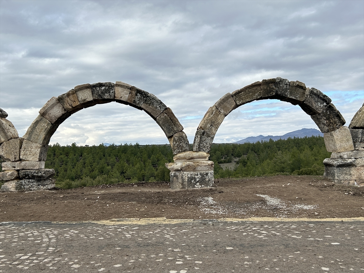 Blaundos Antik Kenti'nin Su Kemerleri Restore Edildi