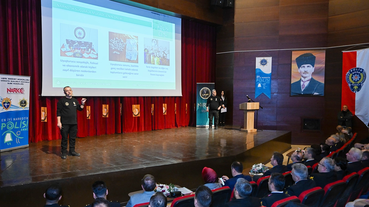 Uşak'ta “En İyi Narkotik Polisi: Anne” Projesi Hayata Geçiyor