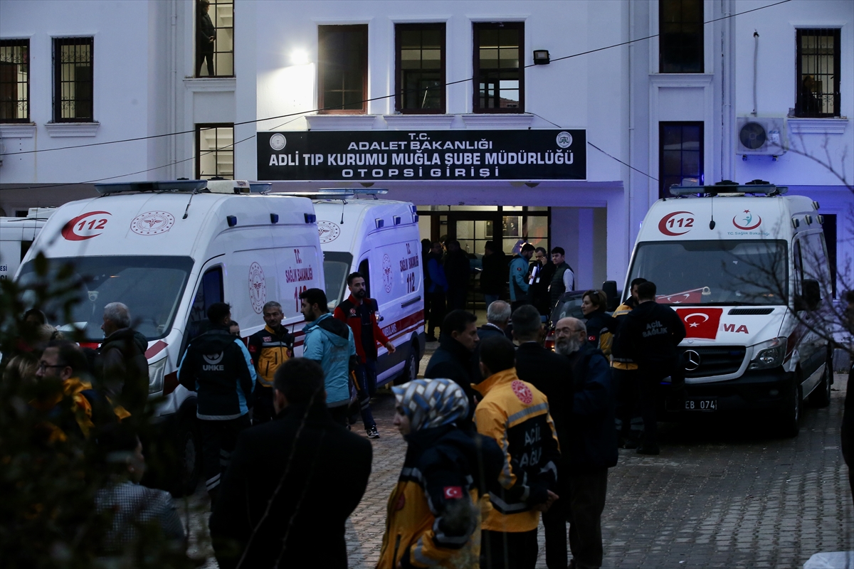 Muğla'daki helikopter kazasında hayatını kaybedenlerin cenazeleri Antalya ve Mersin'e gönderildi