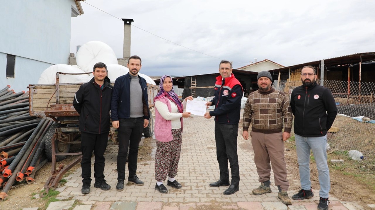 Kılcan ve Mesudiye Köylerinde Hastalıktan Ari Sertifikaları Teslim Edildi