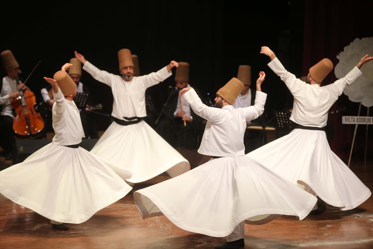 Muğla'da Mevlana Celaleddin-i Rumi'nin vefatının 751'inci yılında Şebiarus töreni yapıldı