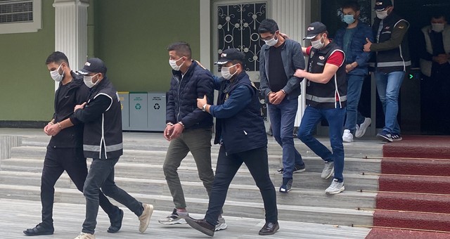 12 ÇETE ŞÜPHELİSİNDEN 6’SI TUTUKLANDI