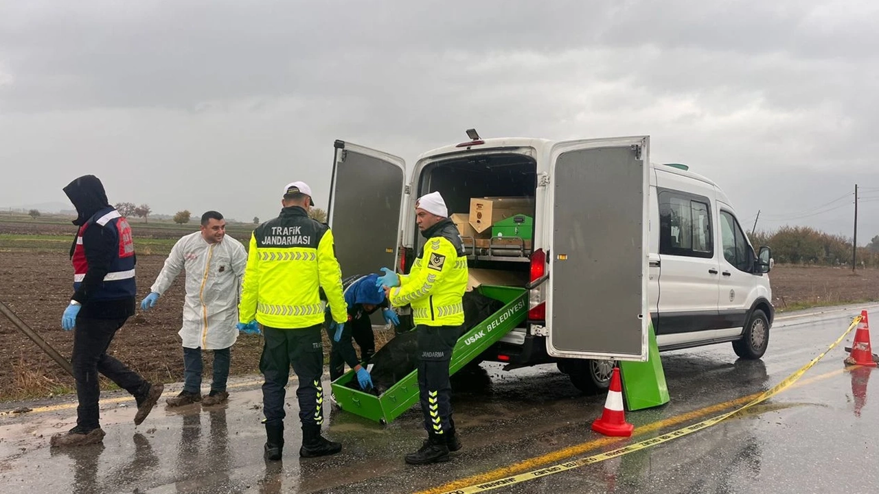 Uşak'ta Yapağılar Köyü Yakınlarında Erkek Cesedi Bulundu