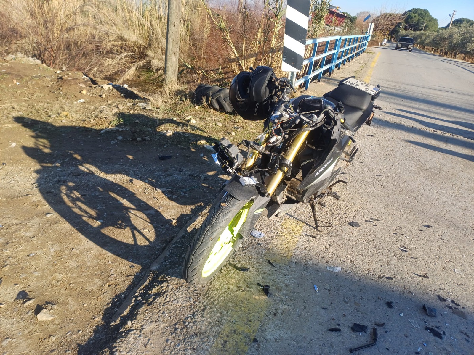 Aydın'da ata çarpan motosikletin sürücüsü öldü