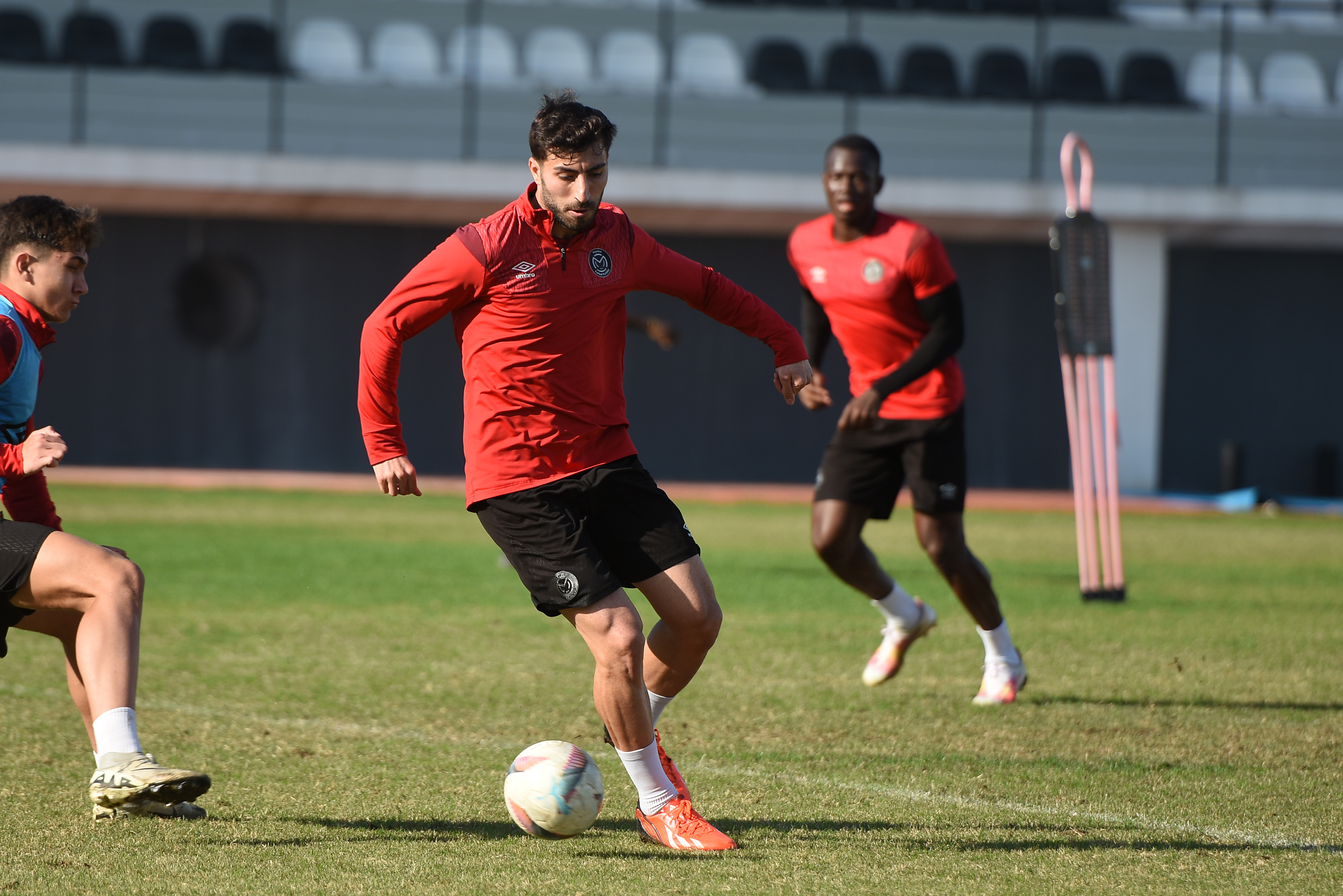 Manisa FK, Teksüt Bandırmaspor maçının hazırlıklarını sürdürdü