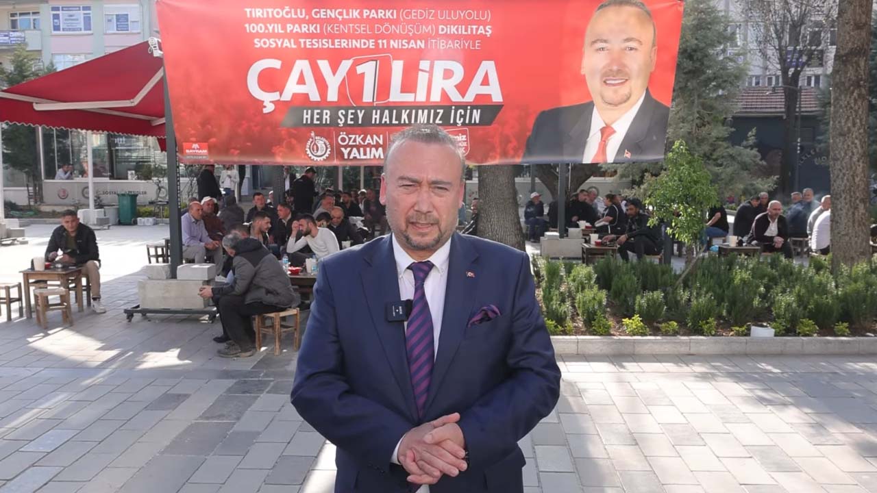 Uşak’ta 1 TL’ye Çay Uygulaması Yıl Sonuna Kadar Sürecek