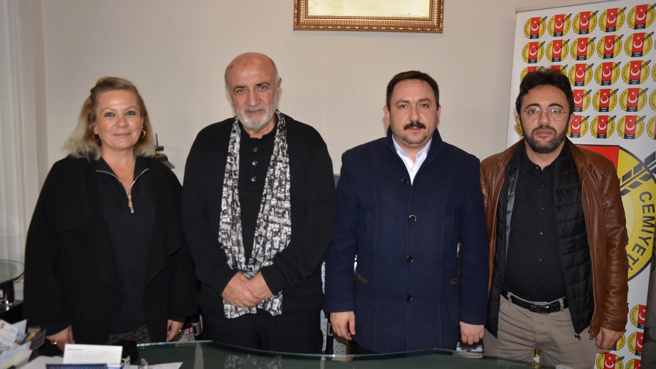 Uşak Kent Konseyi'nden Gazeteciler Cemiyeti’ne Ziyaret