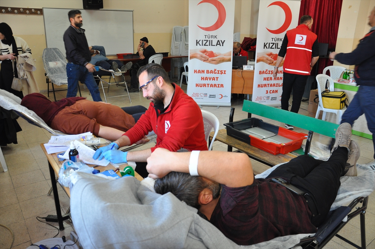 Kütahya'da okullardan kan bağışı kampanyasına destek