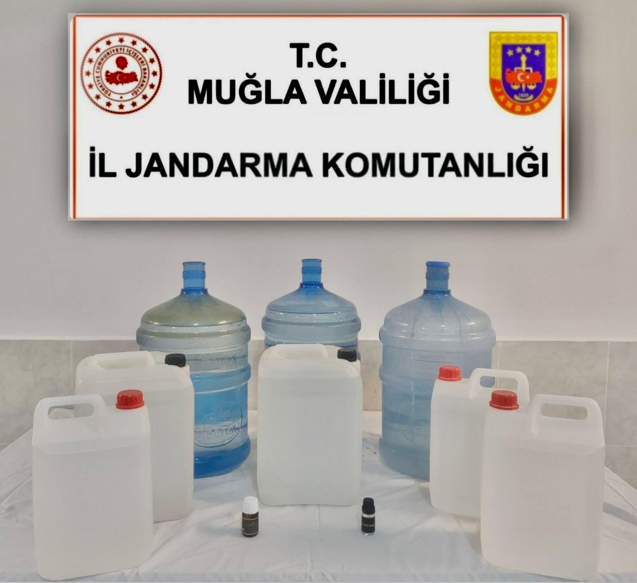 Ortaca'da kaçak içki operasyonunda bir şüpheli yakalandı