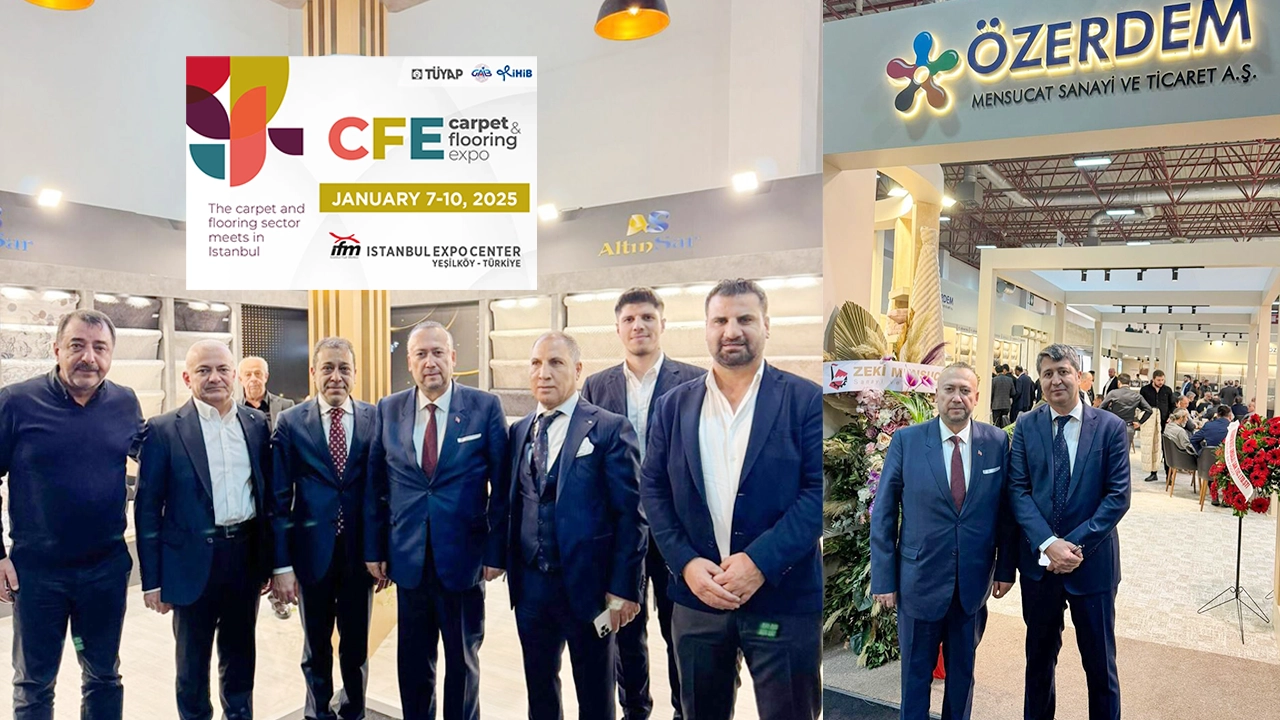 Uşak Firmaları Carpet and Flooring Expo Fuarı'nda Göz Doldurdu