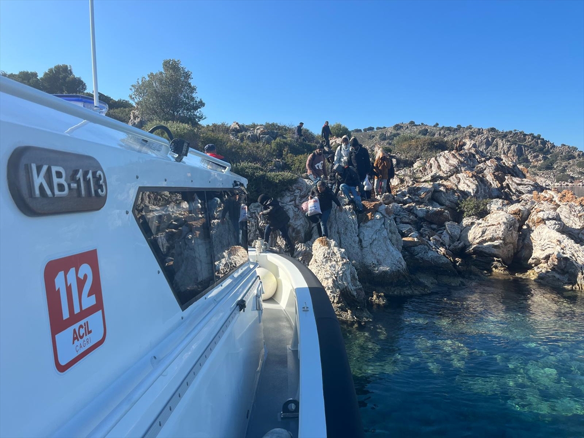 Muğla'da 41 düzensiz göçmen yakalandı