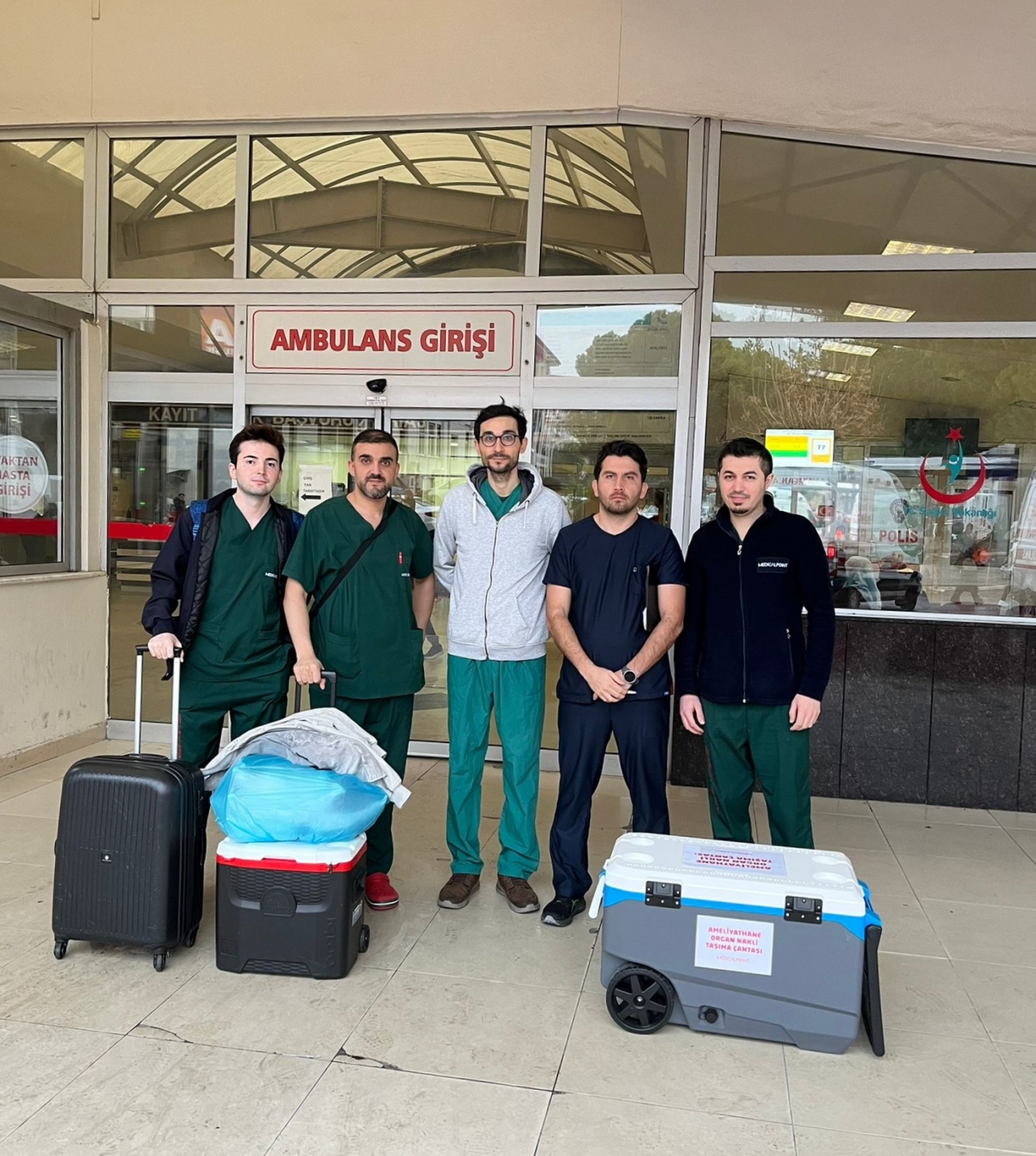 Denizli'de beyin ölümü gerçekleşen kişinin organları 3 kişiye umut oldu