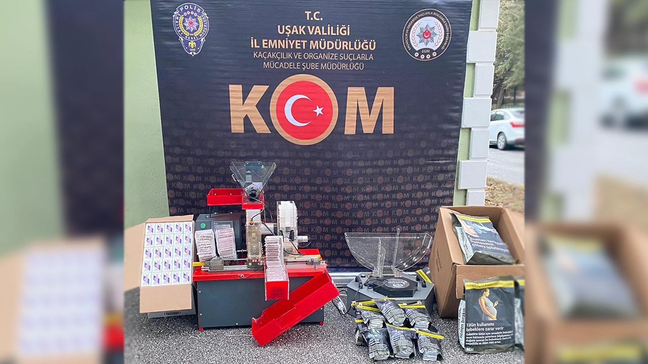 Uşak'ta Sigara Kaçakçılarına Geçit Yok