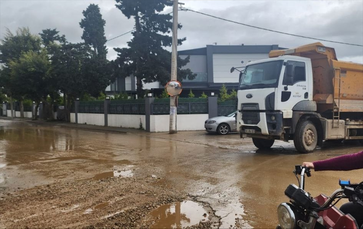 Bodrum'da hafriyat kamyonları denetlendi