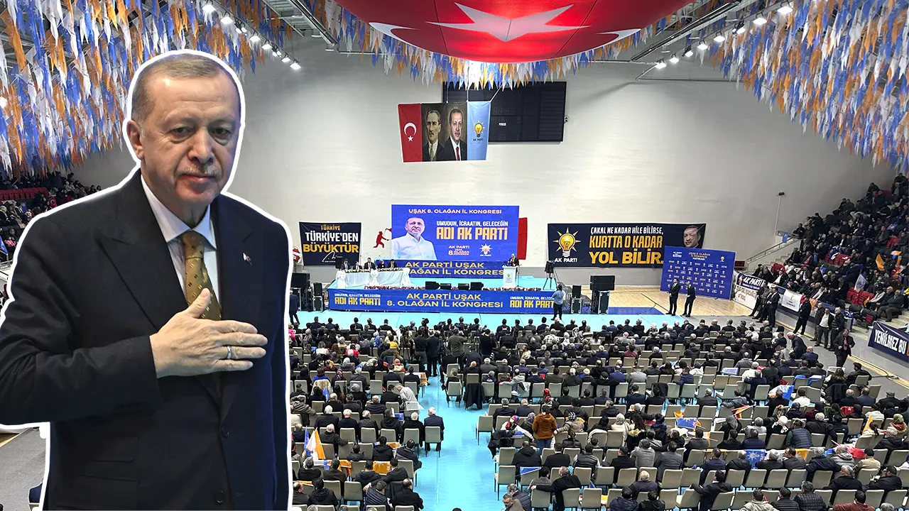 Cumhurbaşkanı Erdoğan Ak Parti Uşak Kongresi’ne Seslendi