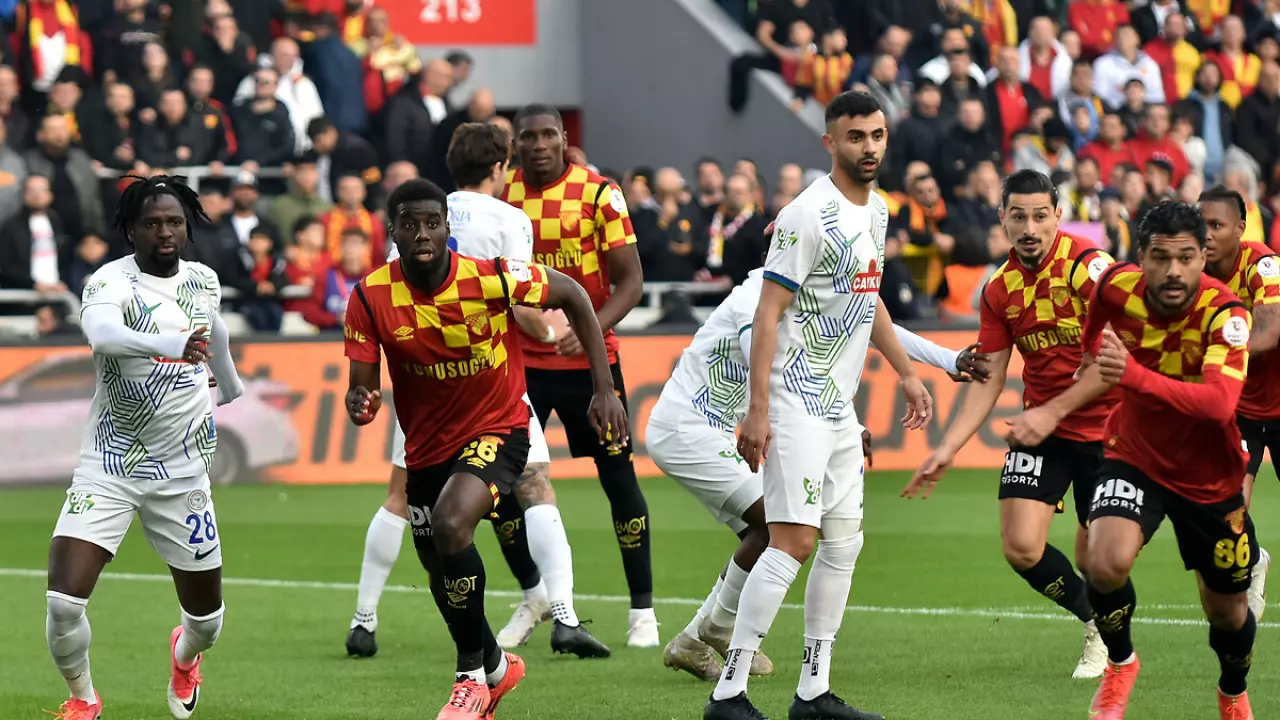 Göztepe, Alanyaspor maçı hazırlıklarını tamamladı