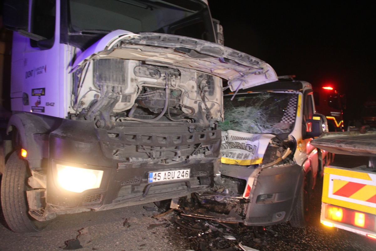 Manisa'da 1 kişinin öldüğü kazada şoför tutuklandı