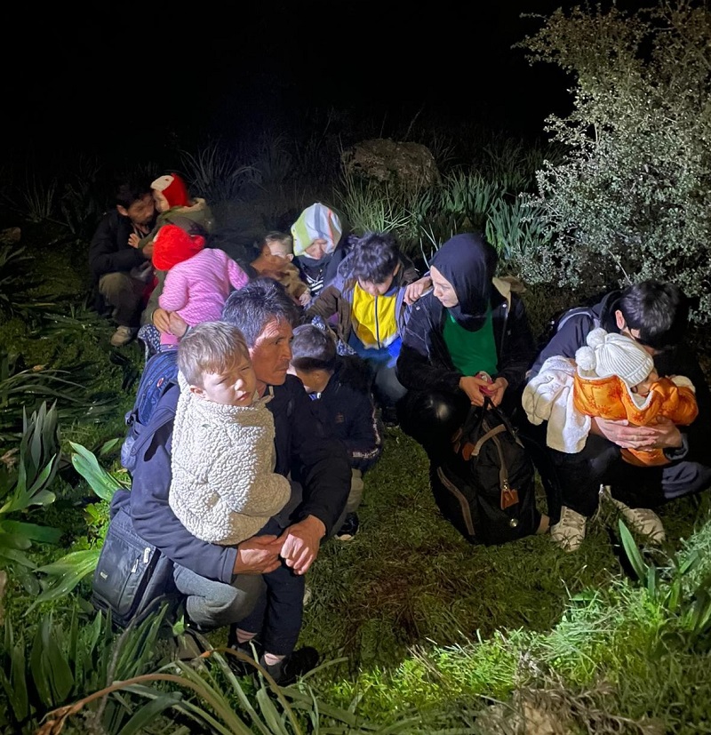 Muğla'da 16 düzensiz göçmen yakalandı
