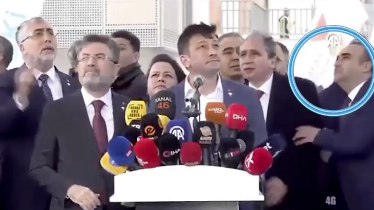Bakan Kacır ve İsmail Güneş Ucuz Kurtuldu.! O Anlar Kamerada