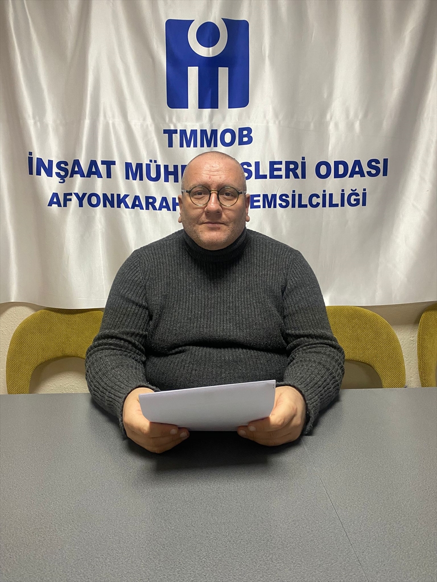 Afyonkarahisar İMO'dan 6 Şubat depremlerinin 2. yılı açıklaması