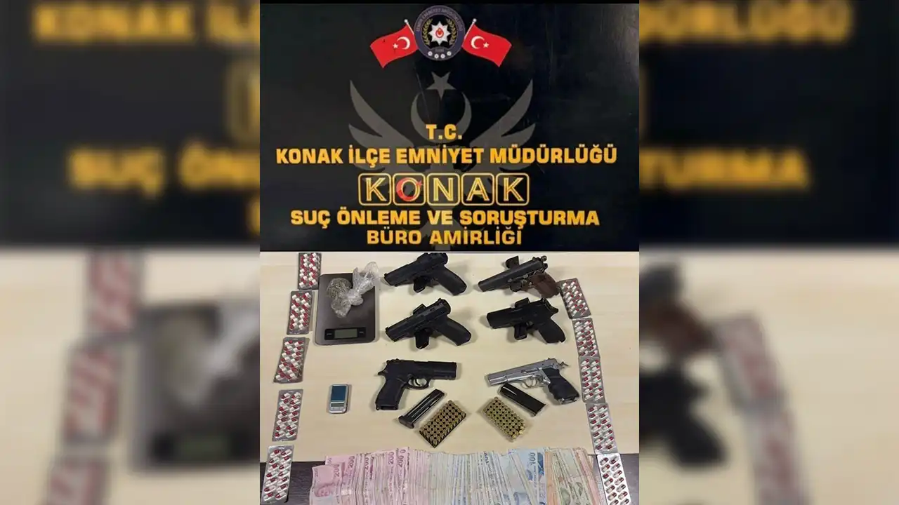 İzmir'de evinde kurduğu serada kenevir yetiştiren zanlı tutuklandı