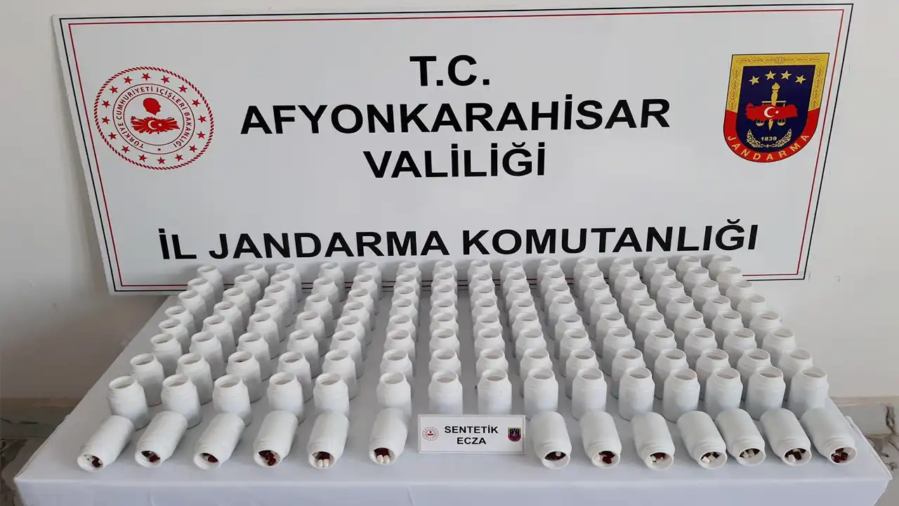 Afyonkarahisar-Uşak Karayolunda uyuşturucu operasyonu