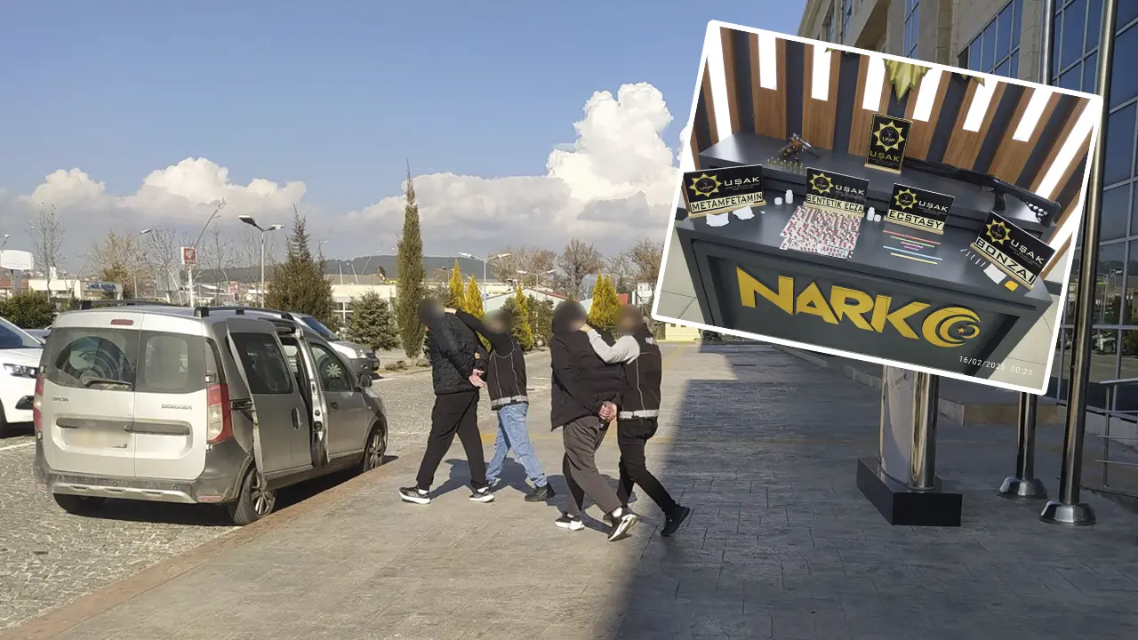 Uşak’ta Zehir Taciri Operasyonu: 2 Tutuklama!