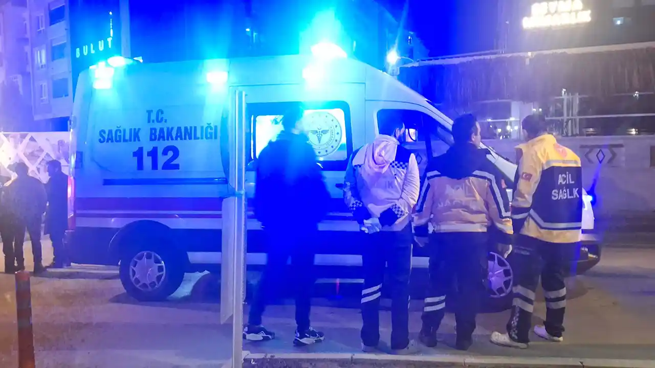 Kütahya'da yangın çıkan 7. kattan düşen kadın ağır yaralandı