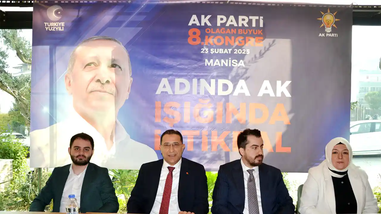 AK Parti Manisa İl Başkanı Turgut'tan 8. Olağan Büyük Kongre'ye davet