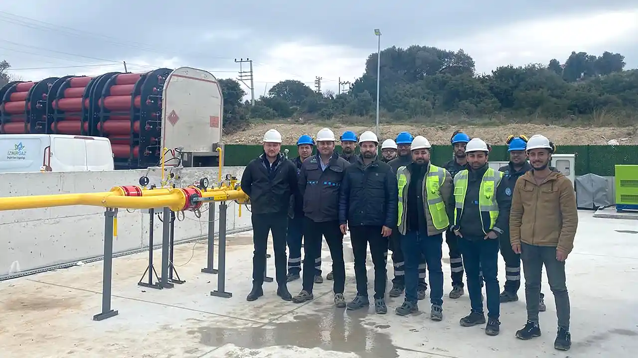 Çeşme'de doğal gaz kullanımına başlandı