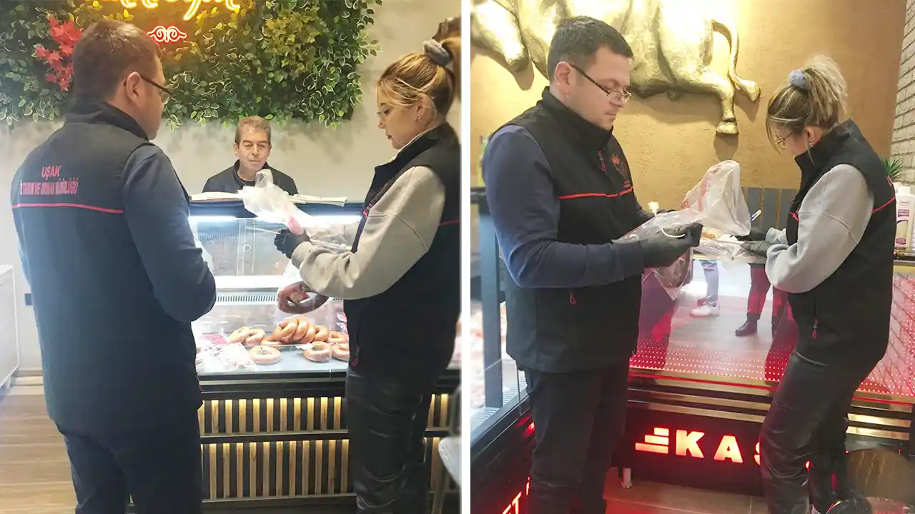 Uşak'ta Et ve Et Ürünleri İşleyen İşletmelere Sıkı Denetim