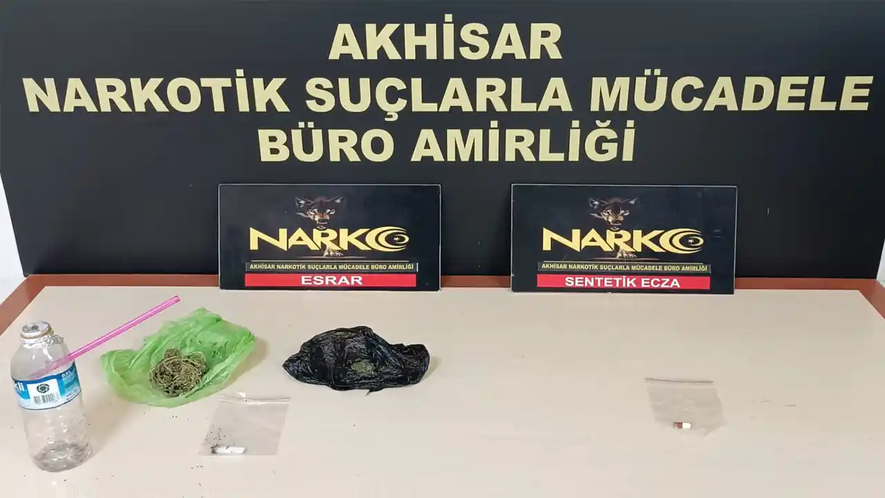 Akhisar'da uyuşturucu operasyonunda 2 şüpheli tutuklandı