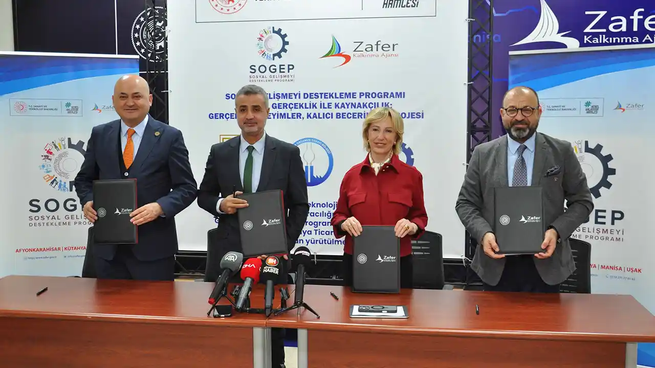 Kütahya'da SOGEP projesiyle kaynakçılar sanal gerçeklik ortamında deneyim kazanacak