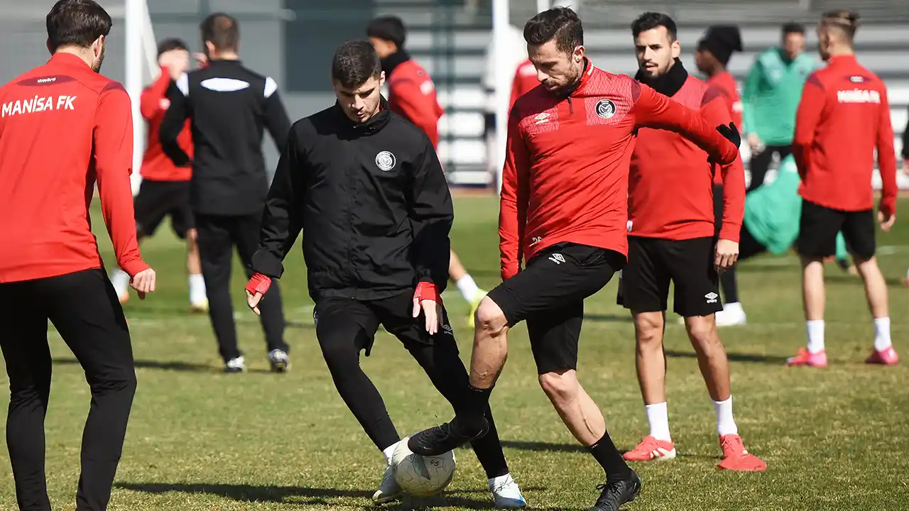 Manisa FK, Geosis Boluspor maçının hazırlıklarını sürdürdü